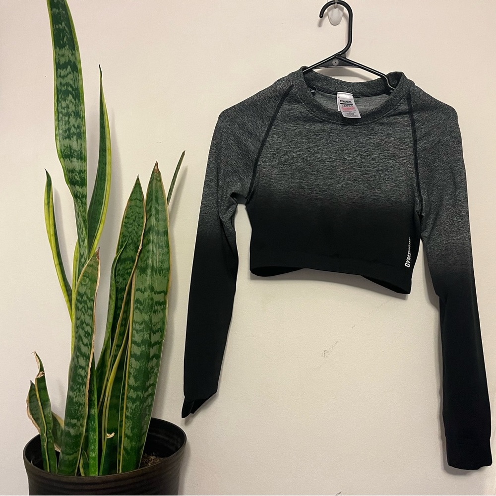 Gymshark cropped long sleeve